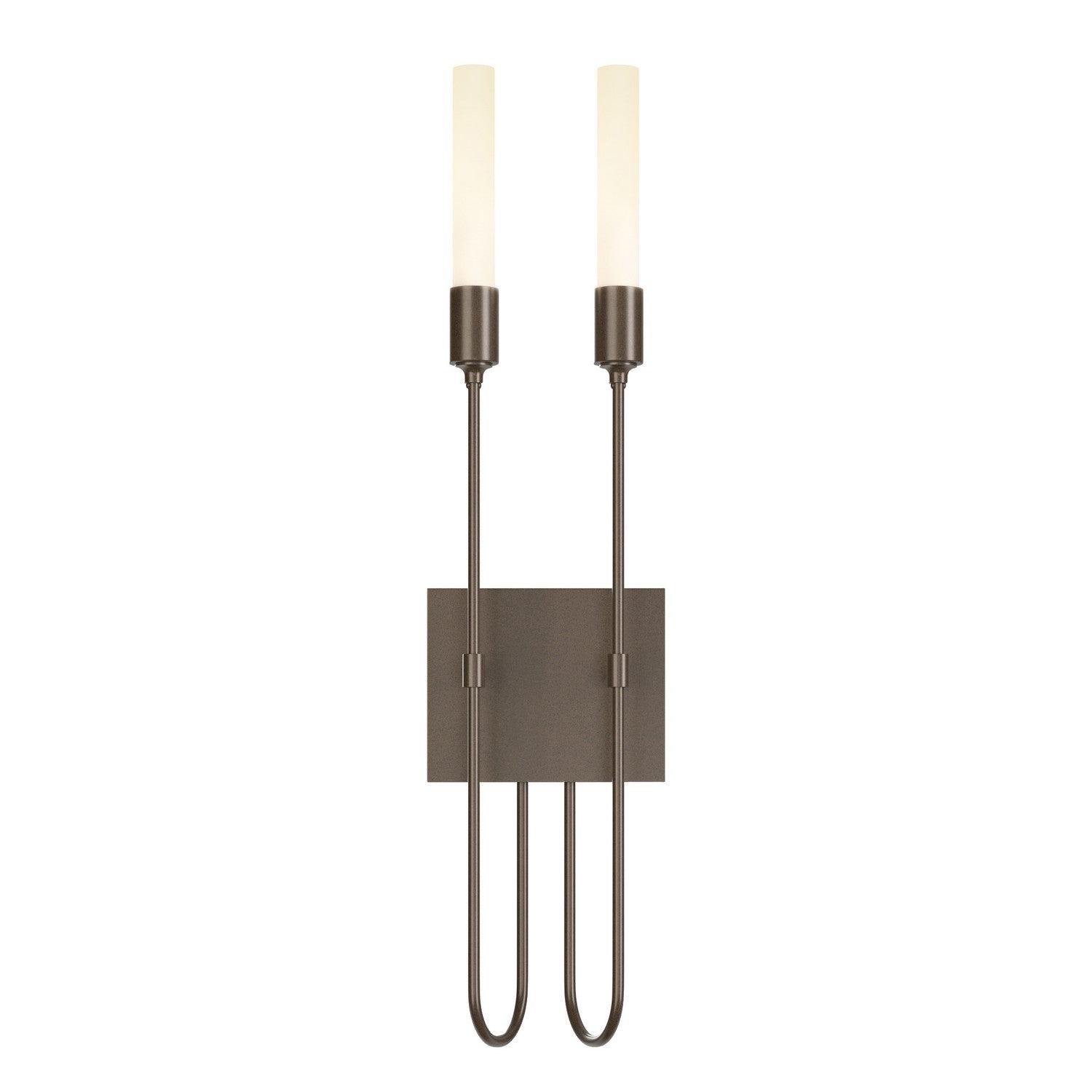 Hubbardton Forge - 203053-SKT-05 - Lisse 2 Light Sconce - Lisse - Bronze