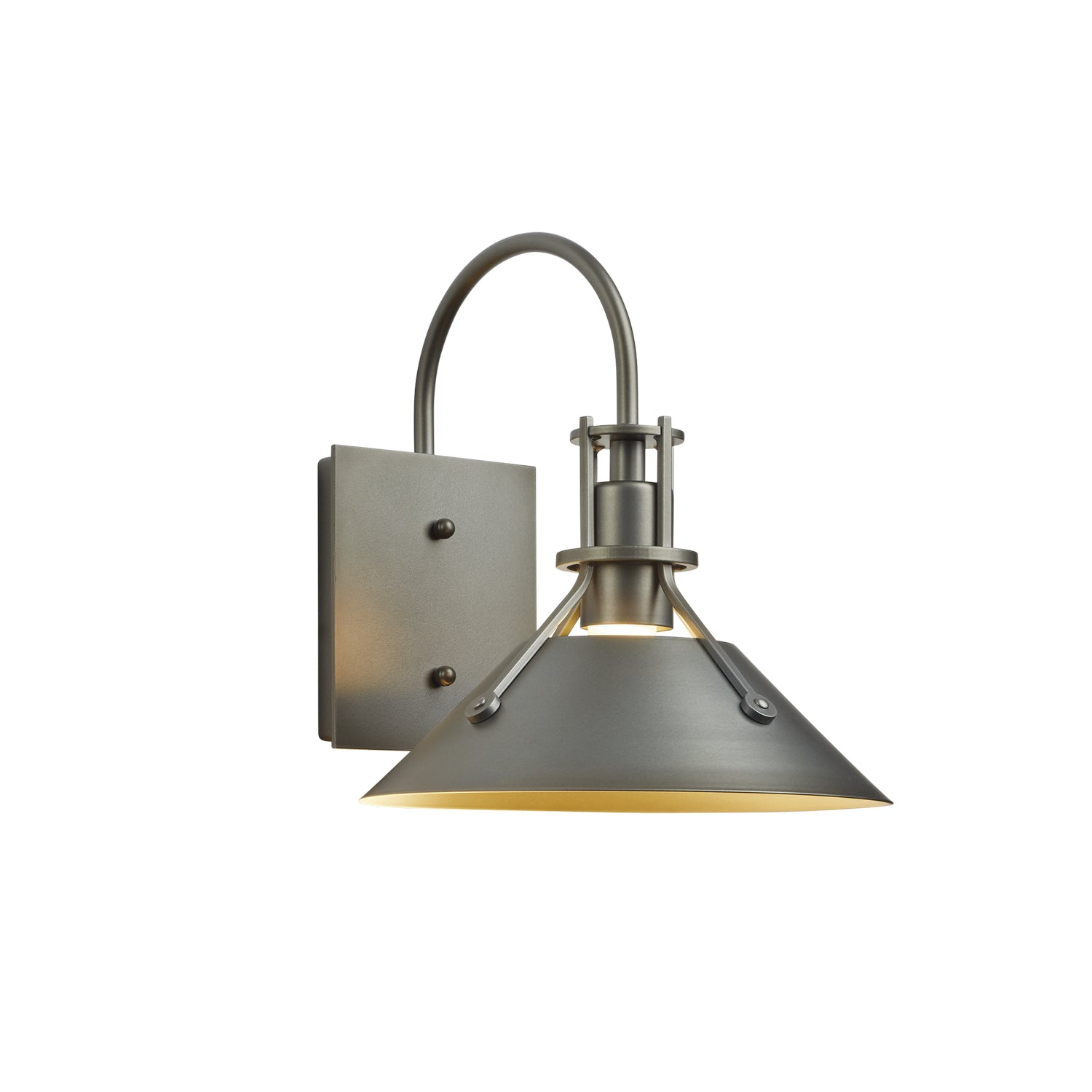 Hubbardton Forge - 302710-SKT-78 - Henry Small Outdoor Sconce - Henry - Coastal Burnished Steel