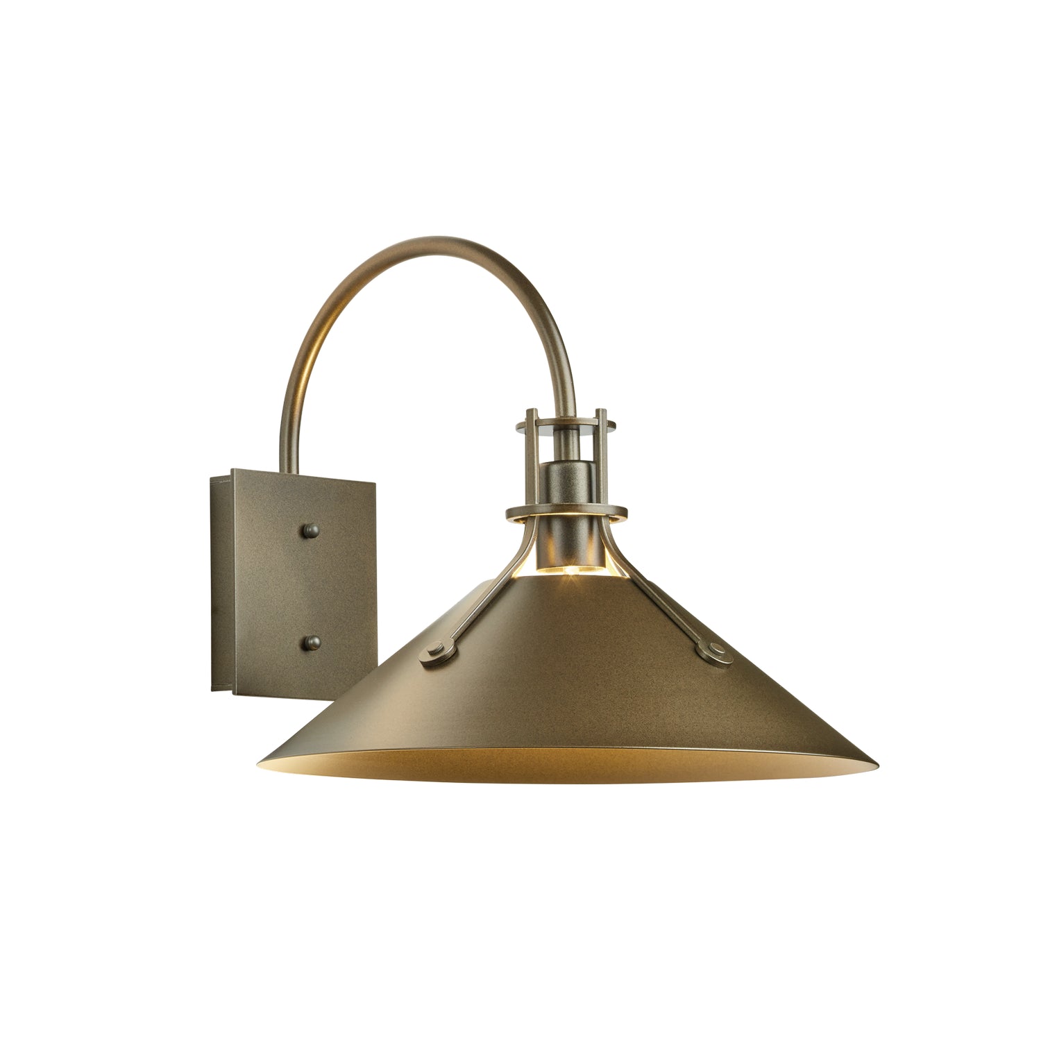 Hubbardton Forge - 302712-SKT-78 - Henry Large Outdoor Sconce - Henry - Coastal Burnished Steel