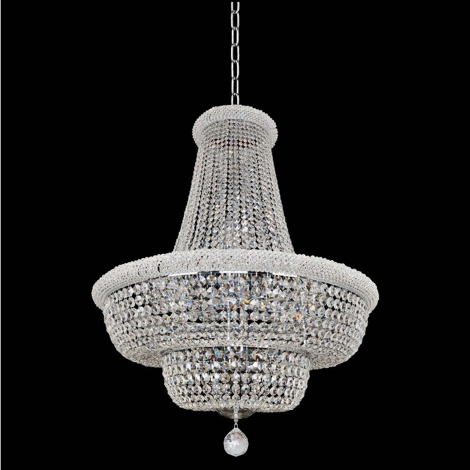 Allegri - 020972-010-FR001 - 21 Light Pendant - Napoli - Chrome