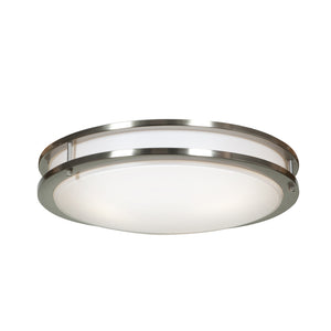 Access - 20466LEDD-BS/ACR - LED Flush Mount - Solero - Brushed Steel