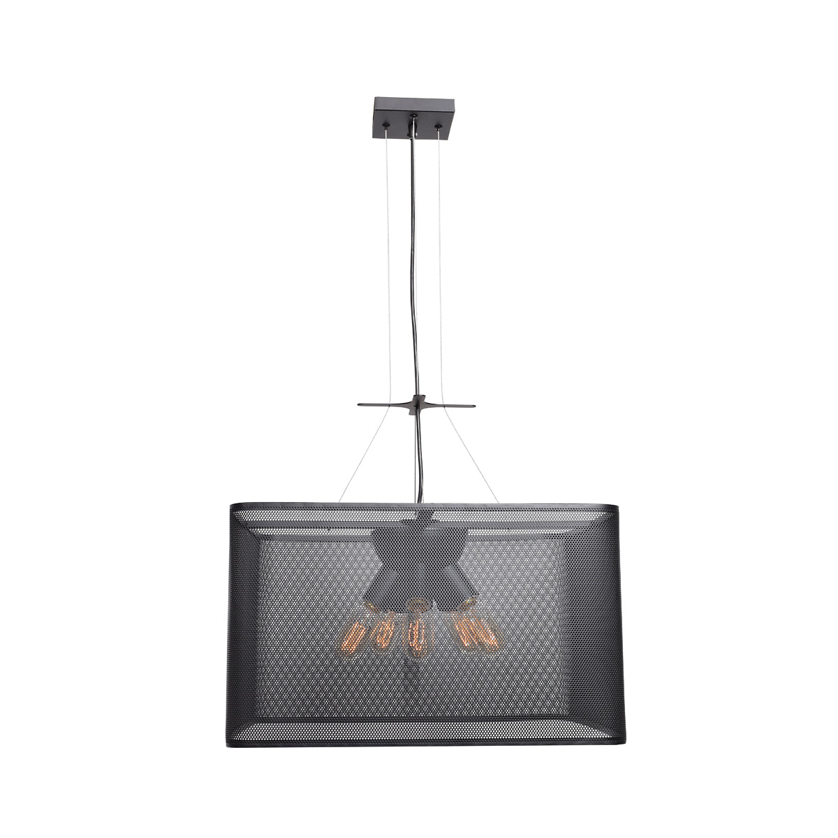 Access - 50926-BL - Five Light Pendant - Epic - Black