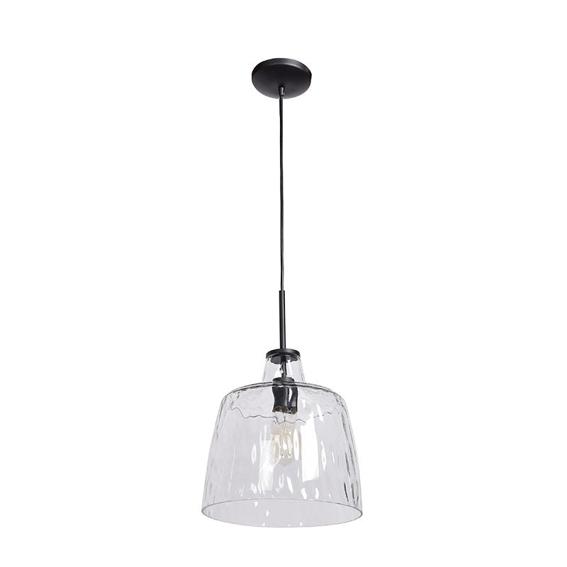 Access - 50938-BL/CLR - One Light Pendant - Clear - Black