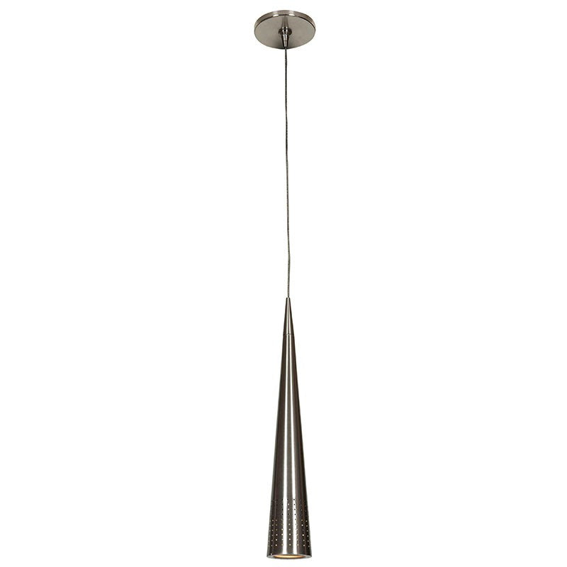 Access - 52052UJ-BS - One Light Pendant - Apollo - Brushed Steel