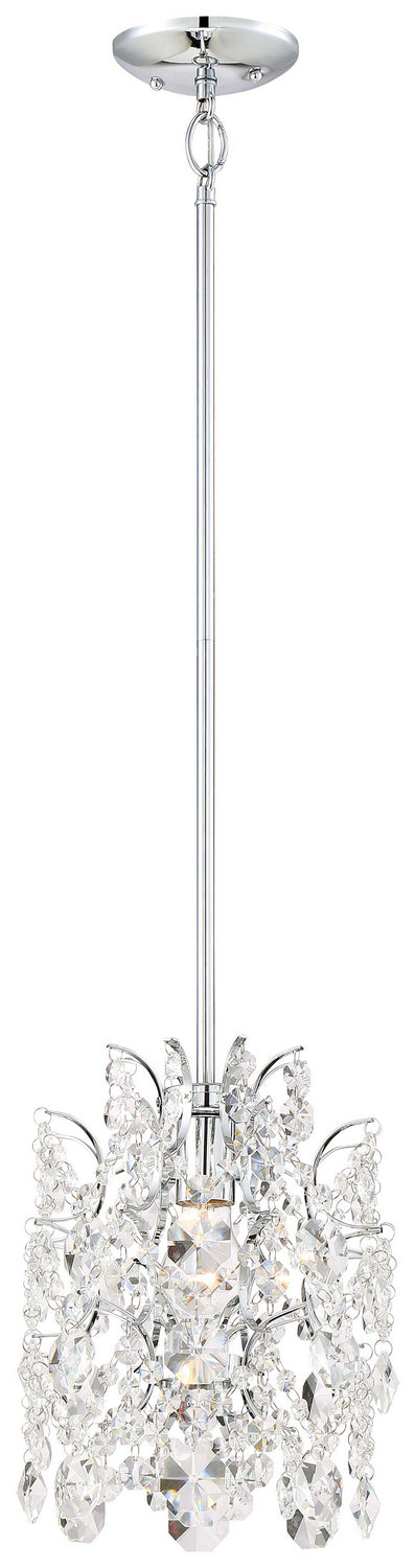 Minka-Lavery - 3155-77 - One Light Mini Pendant - Isabella's Crown - Chrome