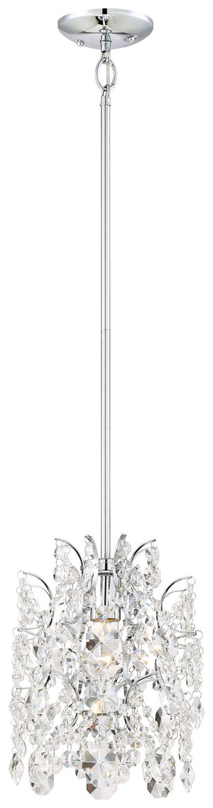 Minka-Lavery - 3155-77 - One Light Mini Pendant - Isabella's Crown - Chrome