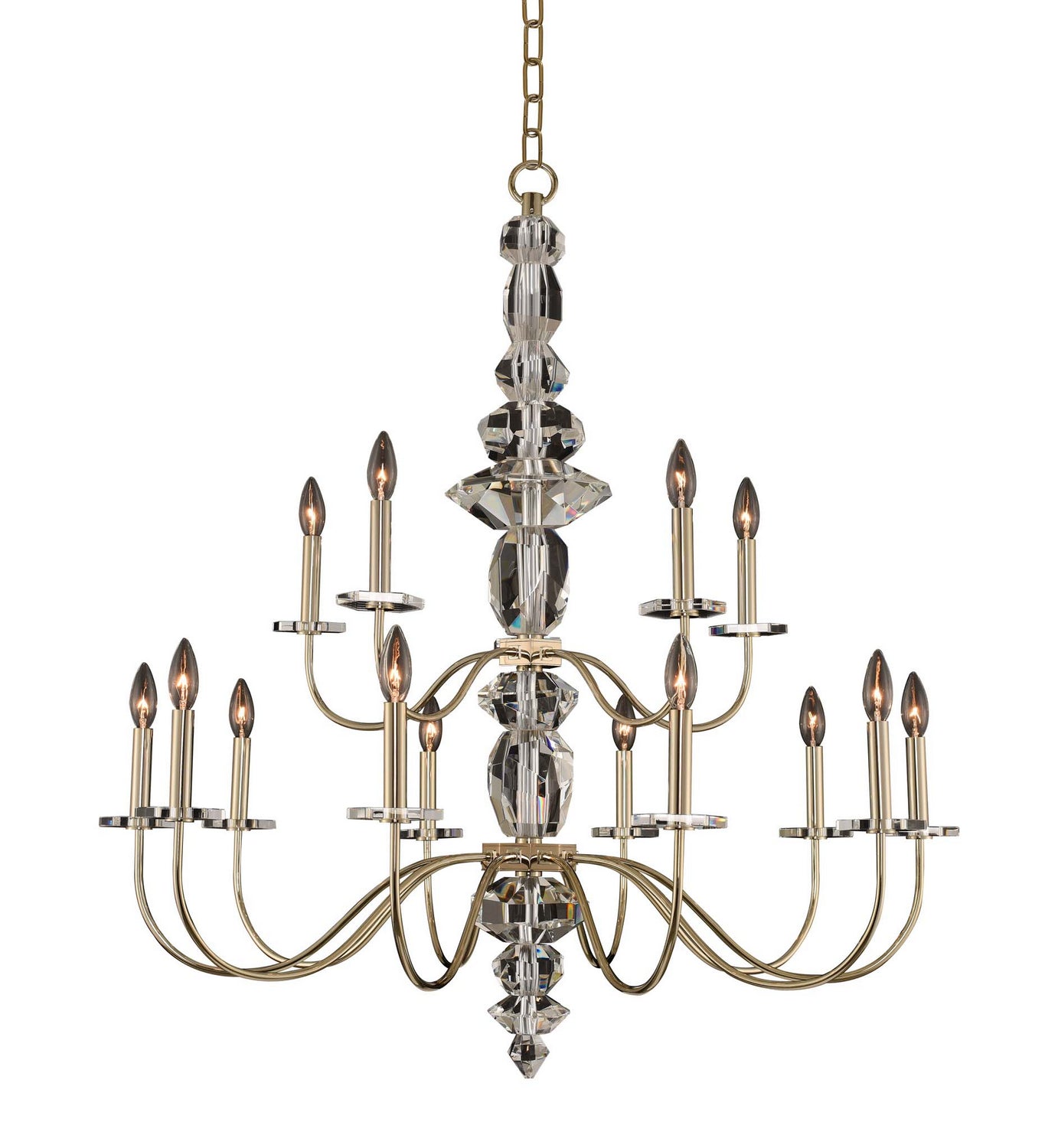 Allegri - 031252-041-FR001 - 15 Light Chandelier - Bolivar - Champagne Gold