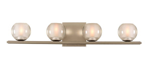 Kalco - 315034SN - LED Bath - Corona - Satin Nickel