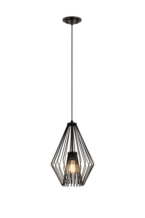 Z-Lite - 442MP12-MB - One Light Pendant - Quintus - Matte Black