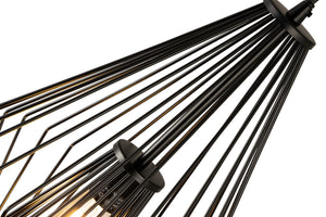 Z-Lite - 442MP12-MB - One Light Pendant - Quintus - Matte Black