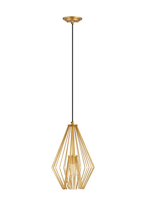 Z-Lite - 442MP12-MG - One Light Pendant - Quintus - Metallic Gold