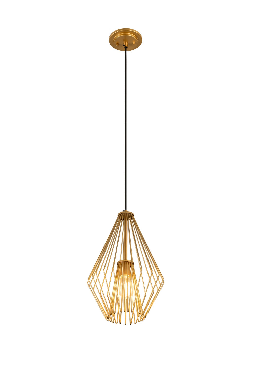 Z-Lite - 442MP12-MG - One Light Pendant - Quintus - Metallic Gold