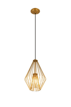 Z-Lite - 442MP12-MG - One Light Pendant - Quintus - Metallic Gold