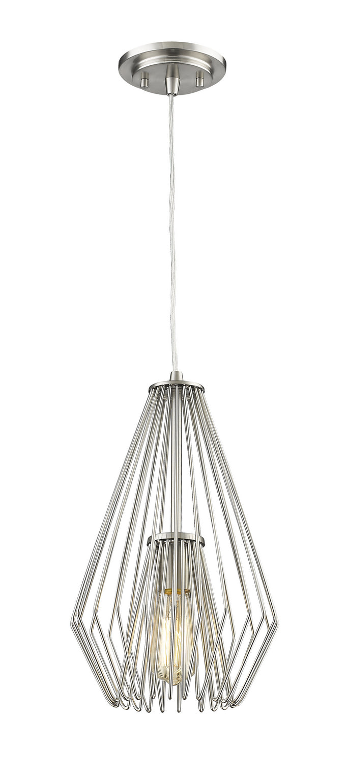 Z-Lite - 442MP-BN - One Light Pendant - Quintus - Brushed Nickel