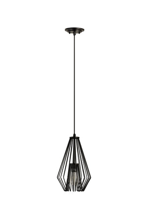 Z-Lite - 442MP-MB - One Light Pendant - Quintus - Matte Black