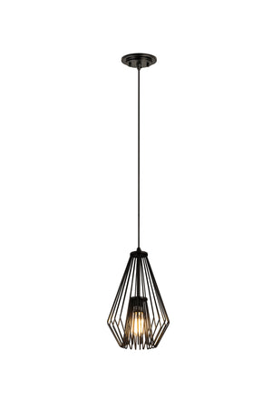 Z-Lite - 442MP-MB - One Light Pendant - Quintus - Matte Black