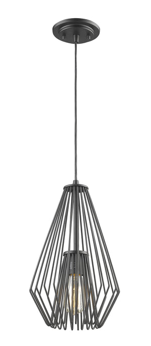 Z-Lite - 442MP-MB - One Light Pendant - Quintus - Matte Black