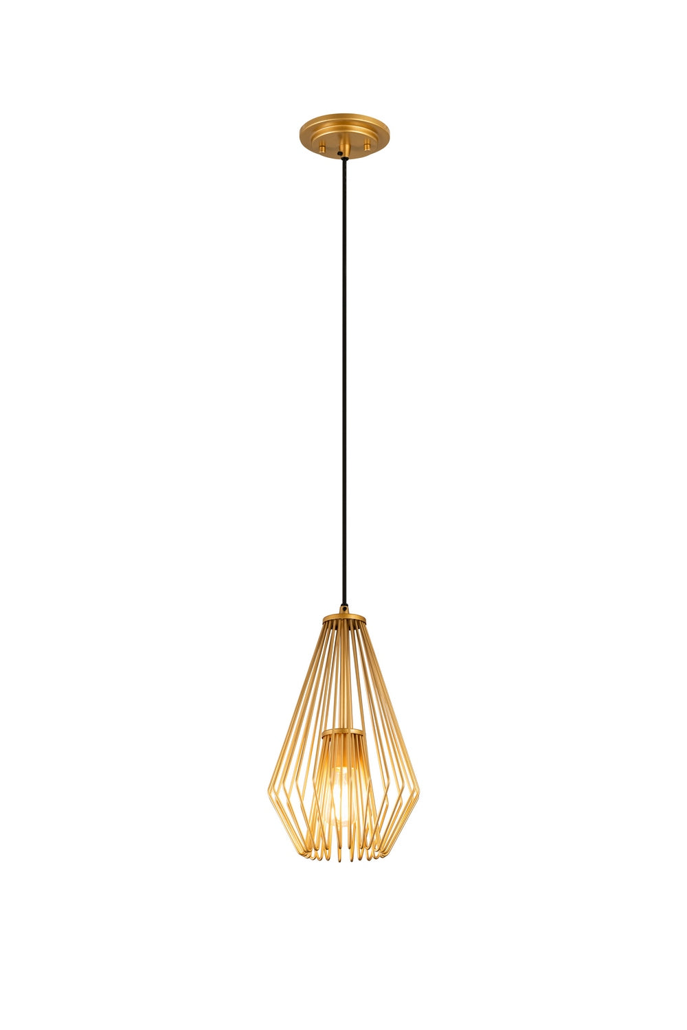 Z-Lite - 442MP-MG - One Light Pendant - Quintus - Metallic Gold