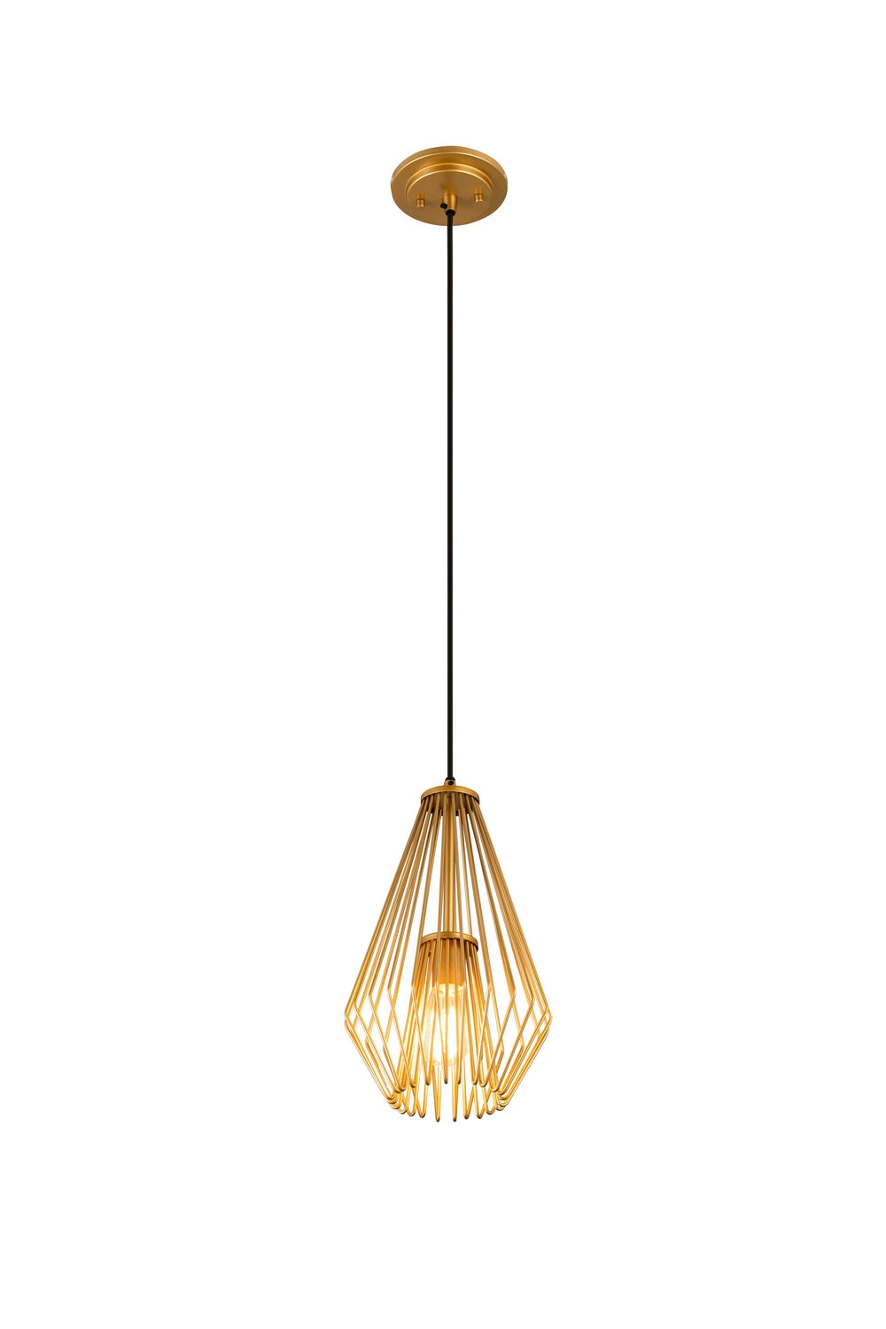Z-Lite - 442MP-MG - One Light Pendant - Quintus - Metallic Gold
