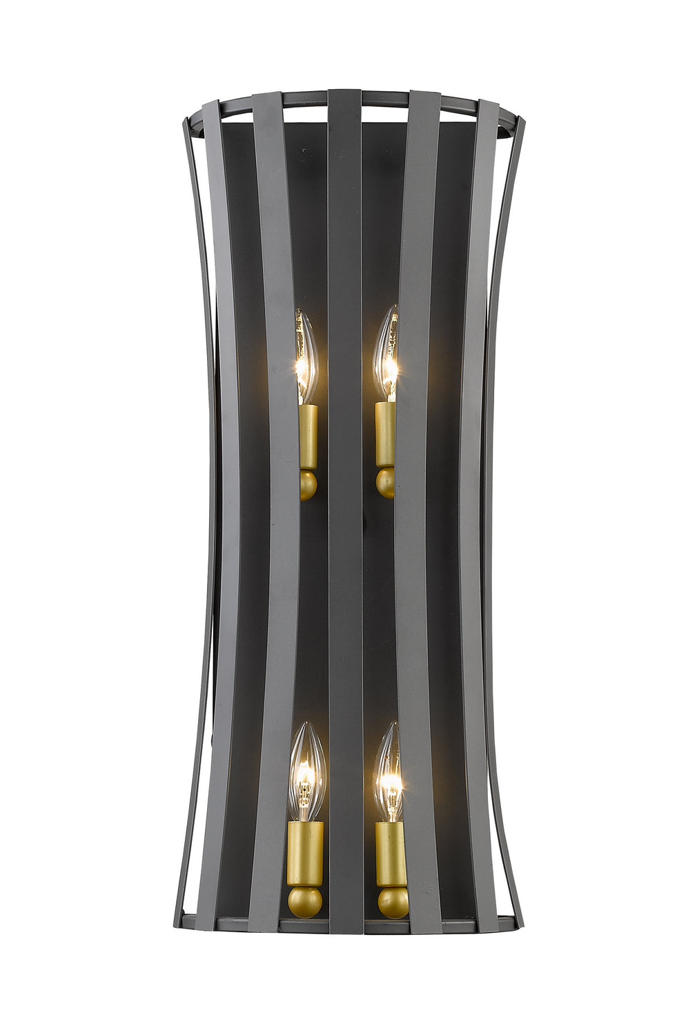 Z-Lite - 446-4S-BZGD - Four Light Wall Sconce - Geist - Bronze Gold