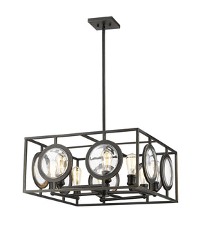 Z-Lite - 448-24OB - Eight Light Chandelier - Port - Olde Bronze