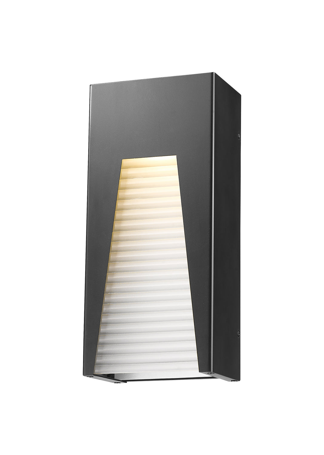 Z-Lite - 561M-BK-SL-FRB-LED - LED Outdoor Wall Mount - Millenial - Black Silver