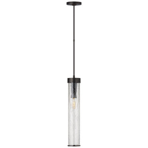 Visual Comfort Signature - KW 5118BZ-CRG - One Light Pendant - Liaison - Bronze