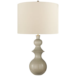 Visual Comfort Signature - KS 3617DVG-L - One Light Table Lamp - Saxon - Dove Grey