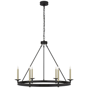 Visual Comfort Signature - CHC 1601BZ - Six Light Chandelier - Launceton - Bronze