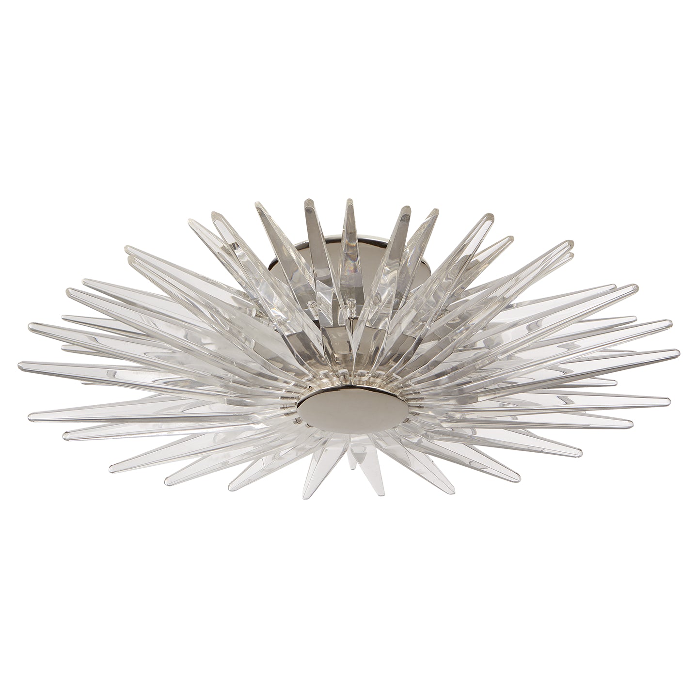 Visual Comfort Signature - CHC 4509PN-CA - LED Flush Mount - Quincy - Polished Nickel