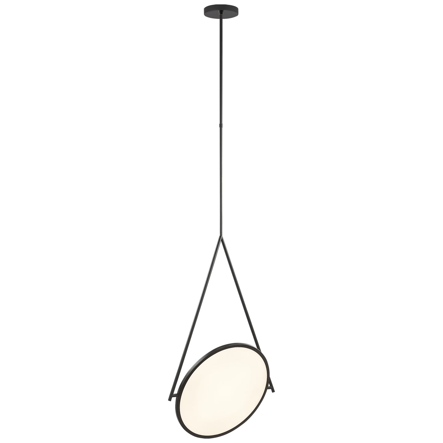 Visual Comfort Signature - PB 5005MBK - LED Pendant - Dot Stance - Matte Black