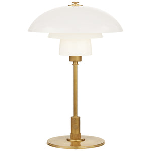 Visual Comfort Signature - TOB 3513HAB-WG - One Light Desk Lamp - Whitman - Hand-Rubbed Antique Brass