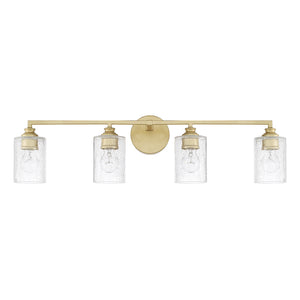 Capital Lighting - 120541CG-422 - Four Light Vanity - Milan - Capital Gold