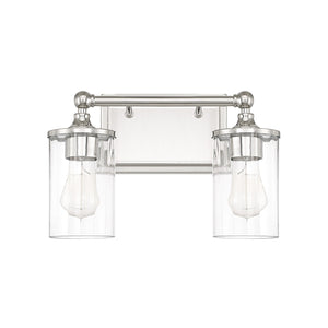 Capital Lighting - 120721PN-423 - Two Light Vanity - Camden - Polished Nickel