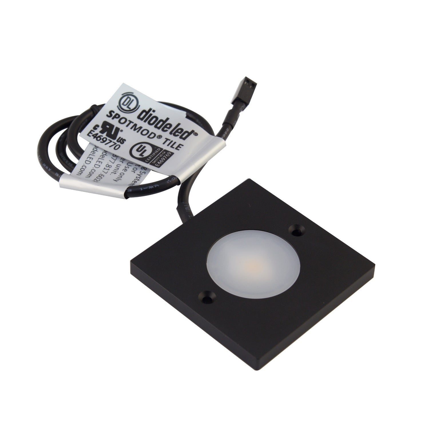 Diode LED - DI-12V-SPOT-TL27-90-BL - LED Fixture - Spotmod Tile - Black