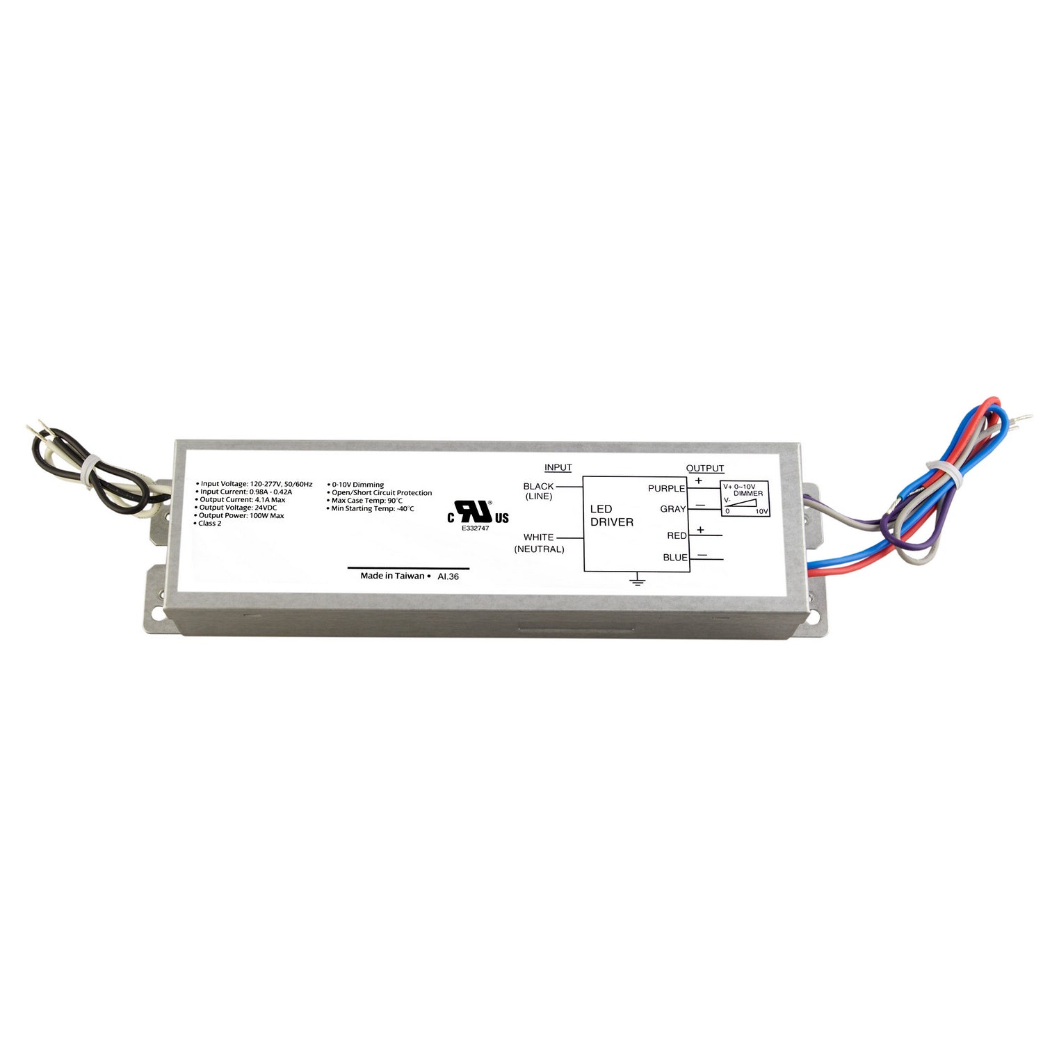 Diode LED - DI-DM-24V100W-0-10V - Dimmable Driver