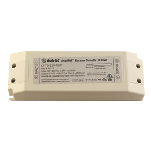 Diode LED - DI-TD-12V-30W - Electronic Dimmable Driver - Omnidrive - White