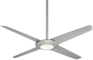 Minka Aire - F739L-SL - 62"Ceiling Fan - Pancake Xl Led - Silver