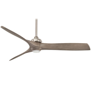 Minka Aire - F853L-BN/AMP - 60"Ceiling Fan - Aviation Led - Brushed Nickel