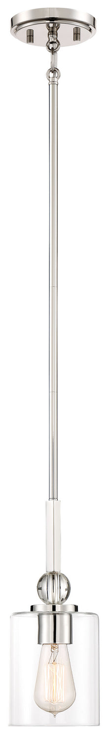 Minka-Lavery - 3070-613 - One Light Mini Pendant - Studio 5 - Polished Nickel