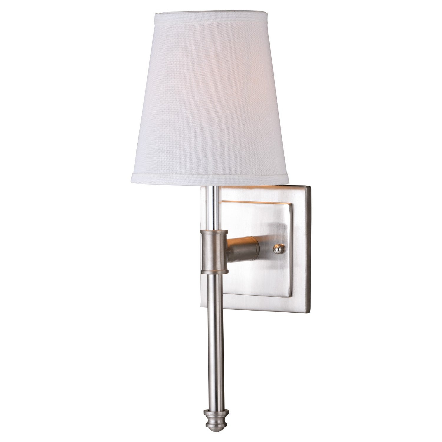 Vaxcel - W0247 - One Light Vanity - Ritz - Satin Nickel