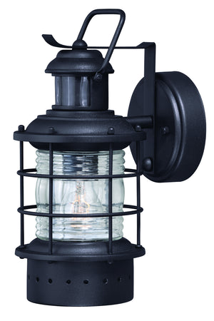 Vaxcel - T0254 - One Light Motion Sensor Outdoor Wall Light - Hyannis - Textured Black