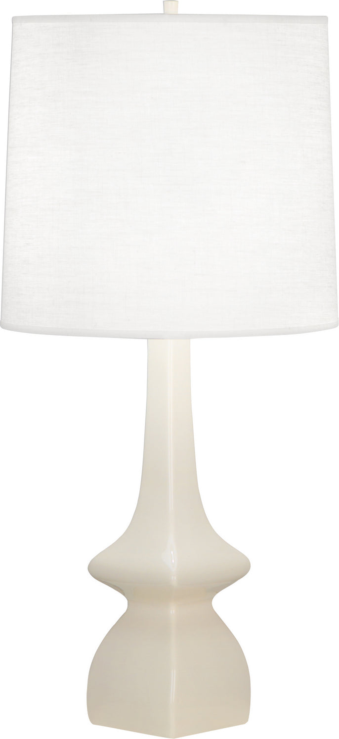 Robert Abbey - BN210 - One Light Table Lamp - Jasmine - Bone Glazed Ceramic
