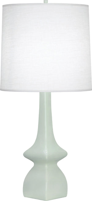 Robert Abbey - CL210 - One Light Table Lamp - Jasmine - CELADON GLAZED CERAMIC