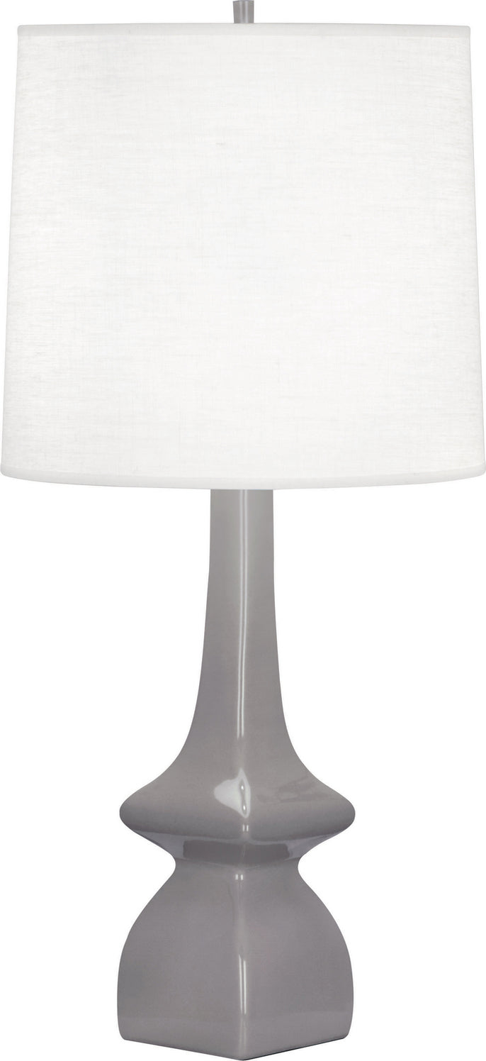 Robert Abbey - ST210 - One Light Table Lamp - Jasmine - Smokey Taupe Glazed Ceramic