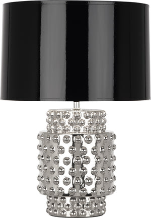 Robert Abbey - S801B - One Light Accent Lamp - Dolly - Nickel Metallic Glaze