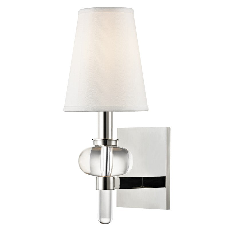 Hudson Valley - 1900-PN - One Light Wall Sconce - Luna - Polished Nickel