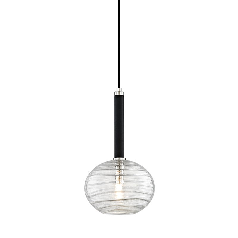 Hudson Valley - 2410-PN - LED Pendant - Breton - Polished Nickel