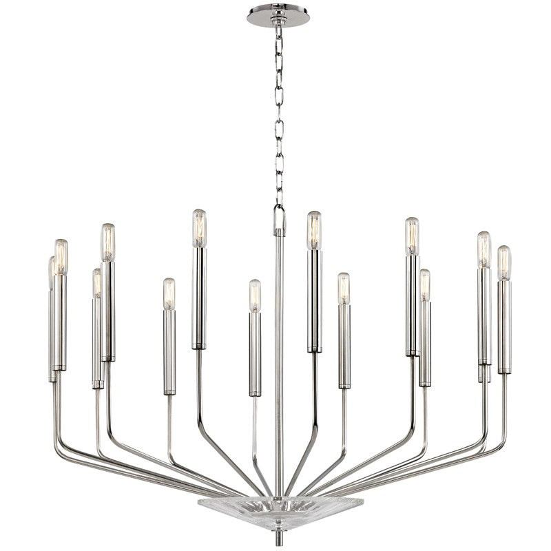 Hudson Valley - 2614-PN - 14 Light Chandelier - Gideon - Polished Nickel