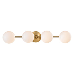 Hudson Valley - 4744-AGB - LED Bath Bracket - Fleming - Aged Brass